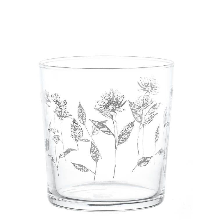 BICCHIERI ACQUA DECORATI A MANO