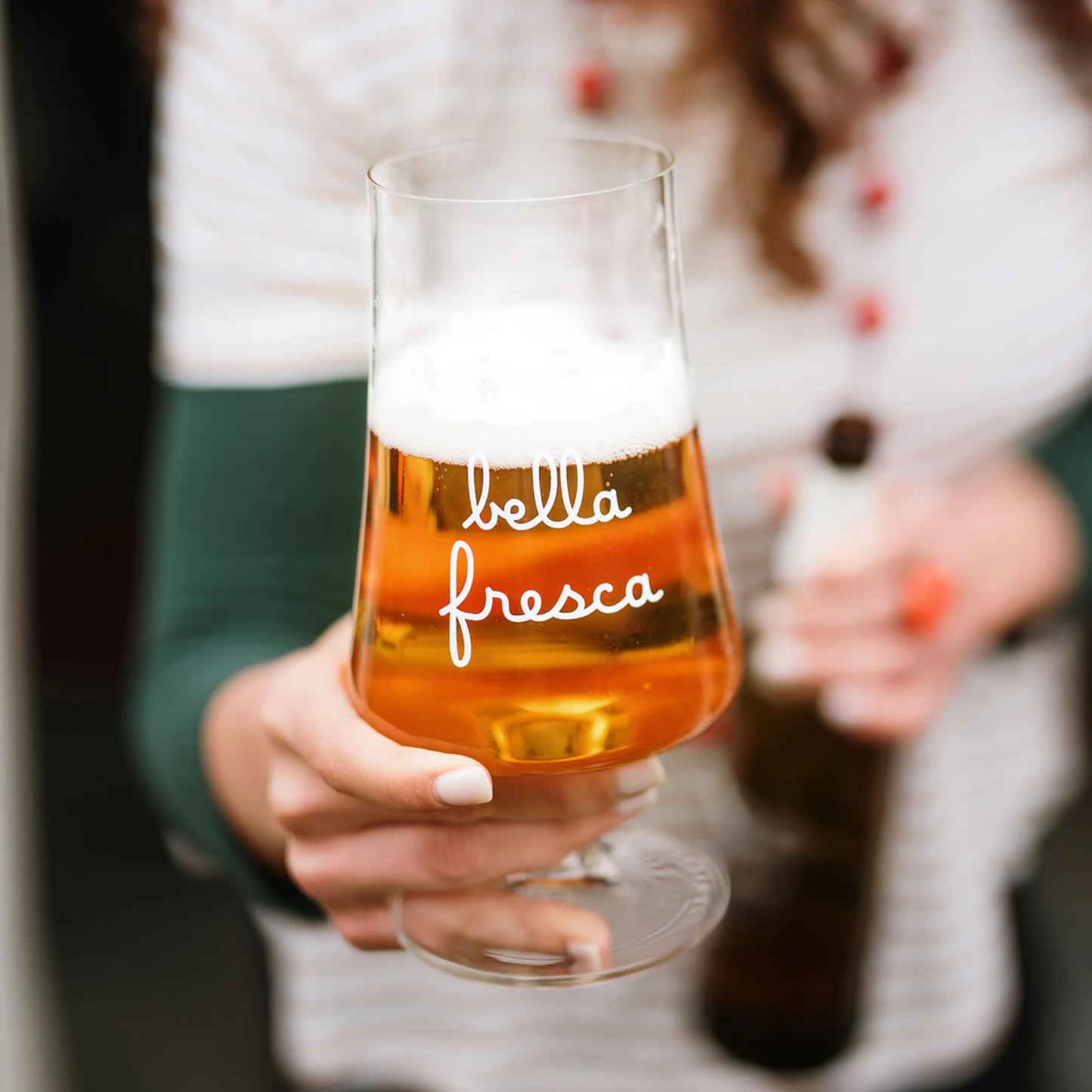 BICCHIERI DA BIRRA CON DECORO