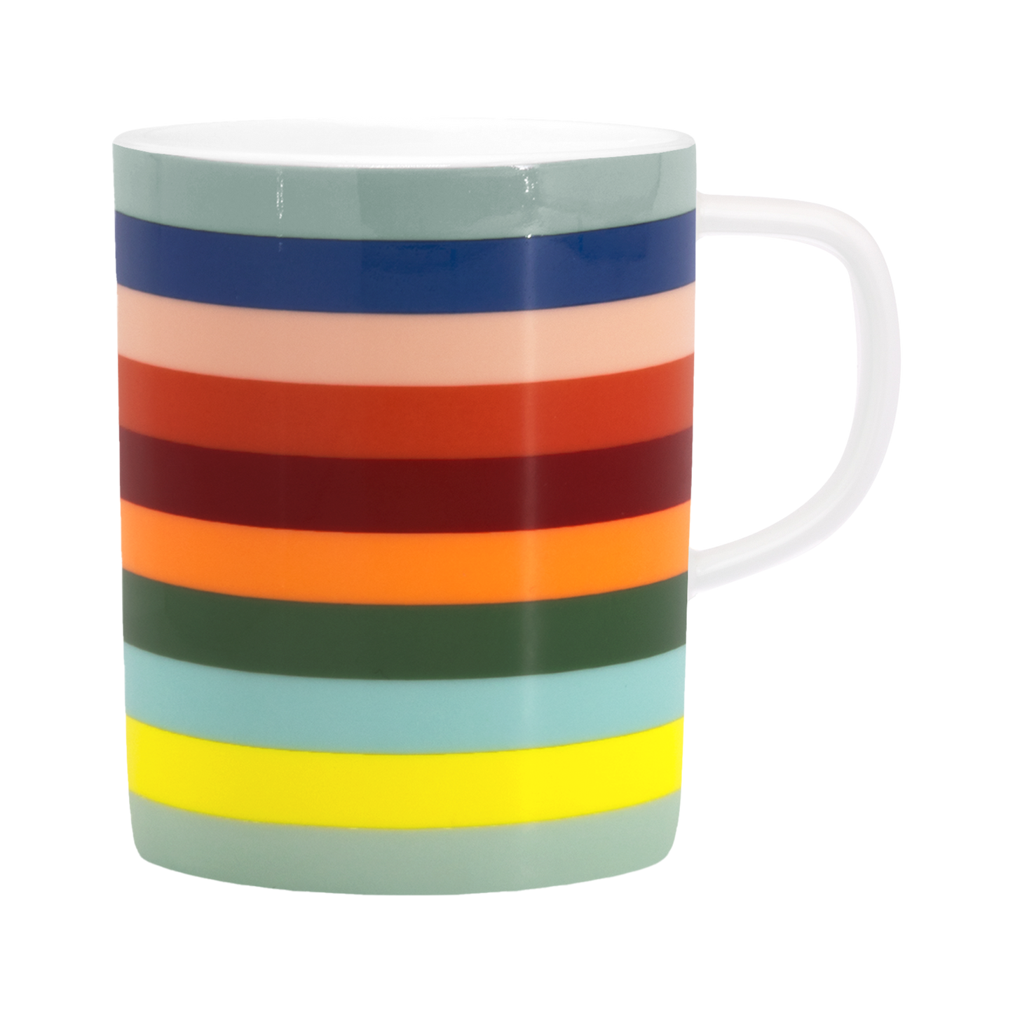 TAZZA COLORATA IN PORCELLANA