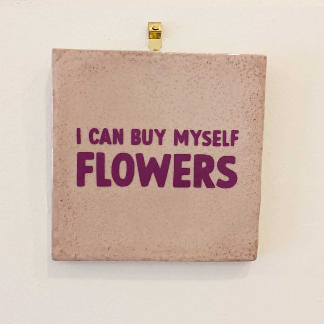 MATTONELLA ARTIGIANALE CON DECORAZIONE