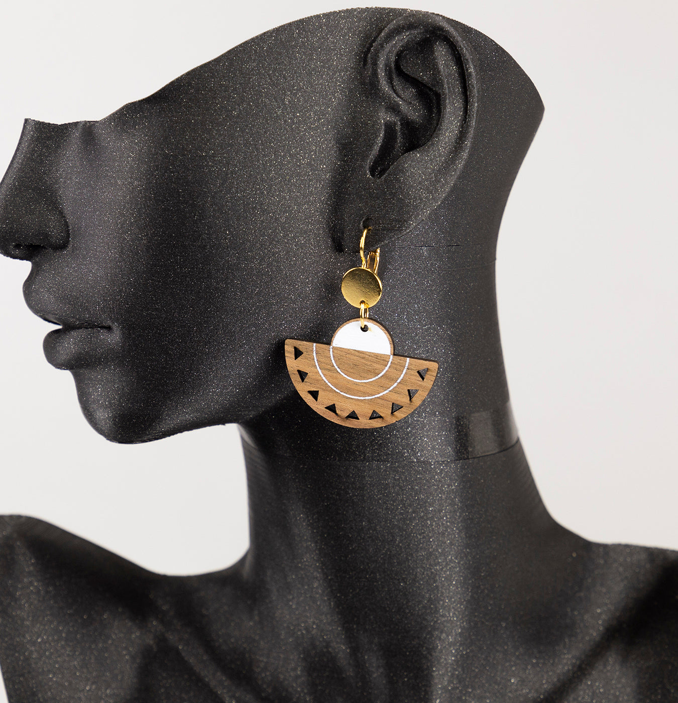 ORECCHINI CLIP IN LEGNO