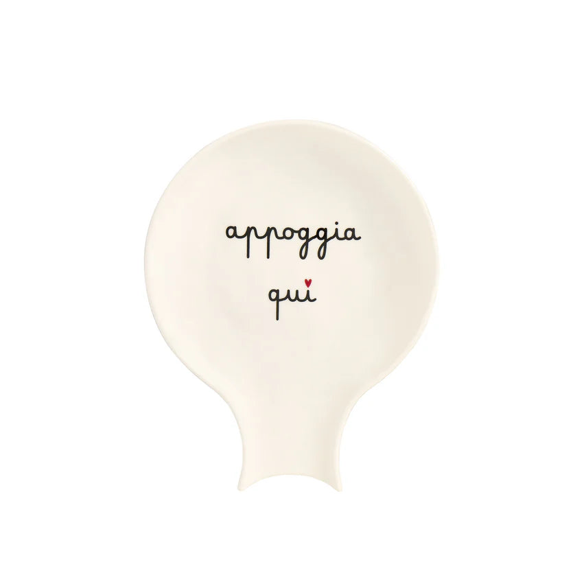 SIMPLE DAY - POGGIAMESTOLI IN GRES CON SCRITTE