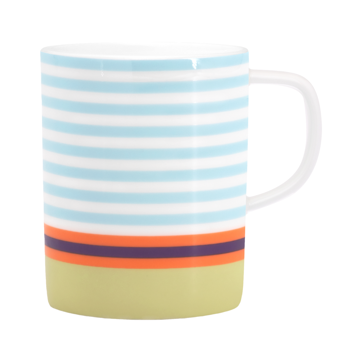 TAZZA COLORATA IN PORCELLANA