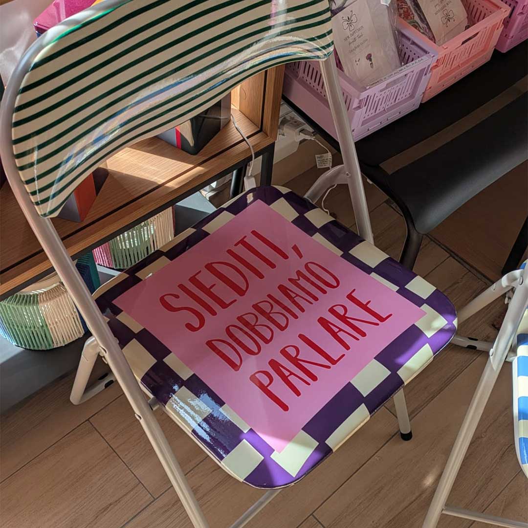 SEDIA PIEGHEVOLE IMBOTTITA