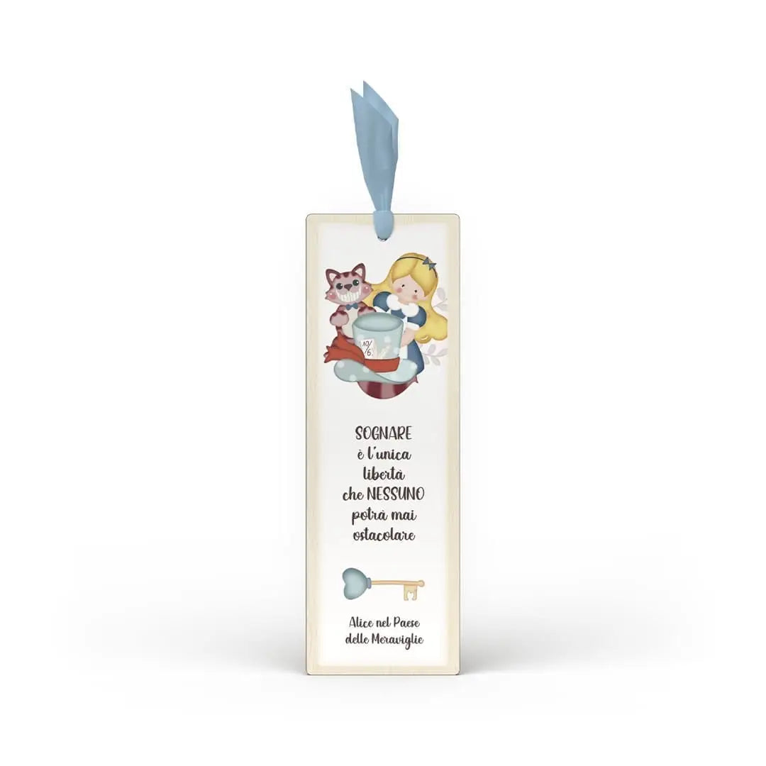 SEGNALIBRO ALICE NEL PAESE DELLE MERAVIGLIE