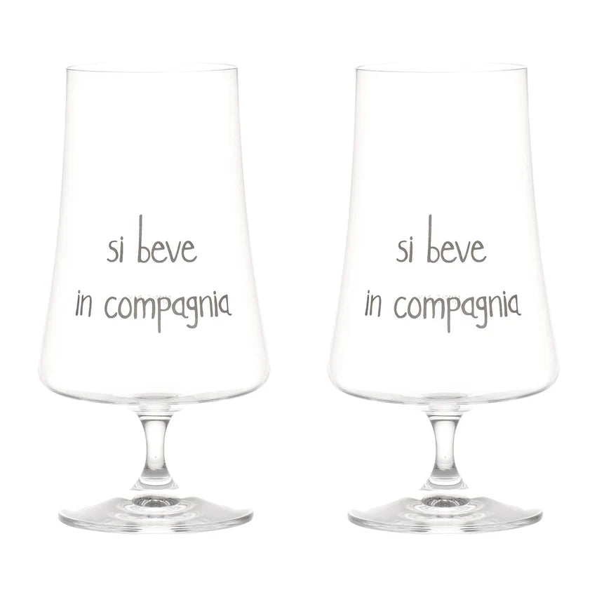 SIMPLE DAY - CALICI BIRRA CON SCRITTA