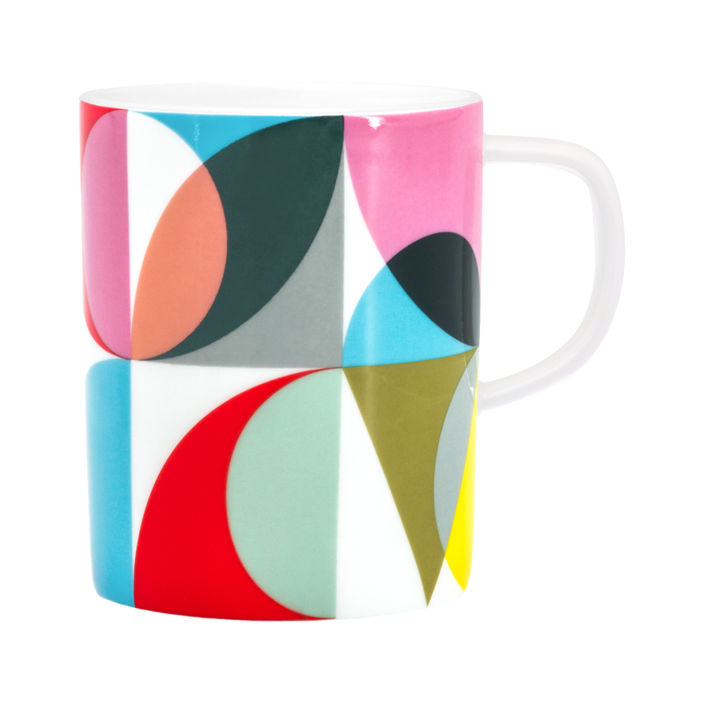 TAZZA COLORATA IN PORCELLANA