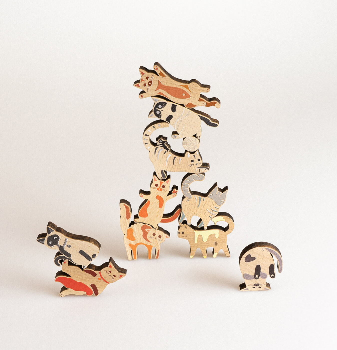 GIOCO IN LEGNO ACROGATTI