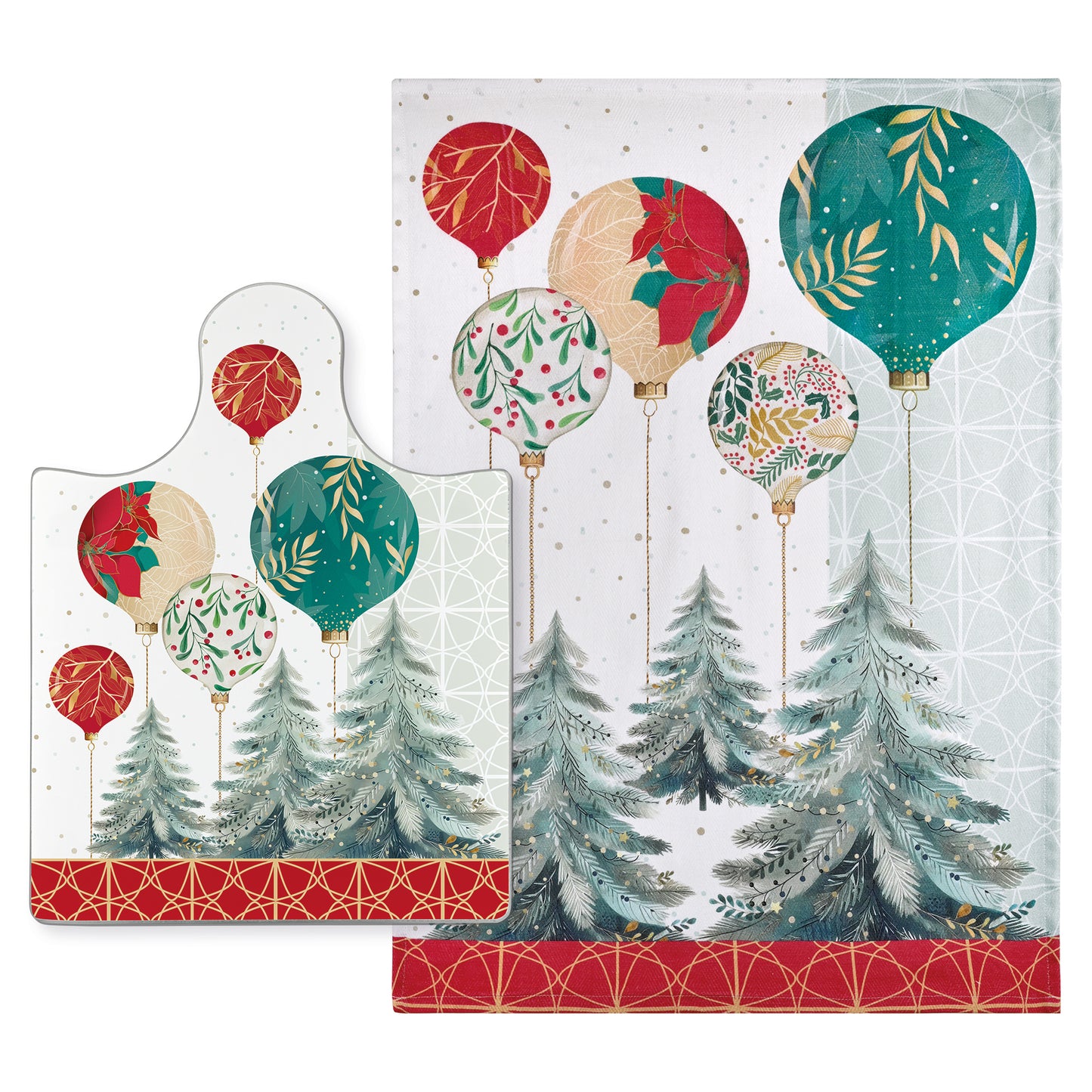SET TAGLIERE E STROFINACCIO NATALIZIO