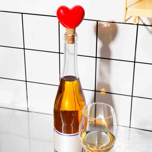 TAPPO IN CERAMICA "CUORE" - DOIY DESIGN