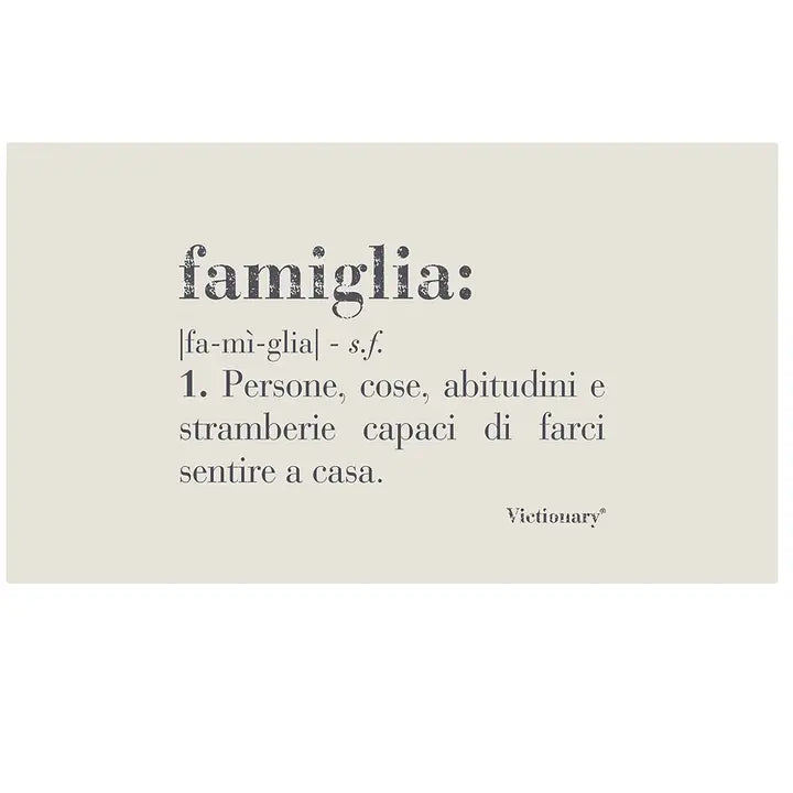 ZERBINO IN COCCO CON SCRITTA