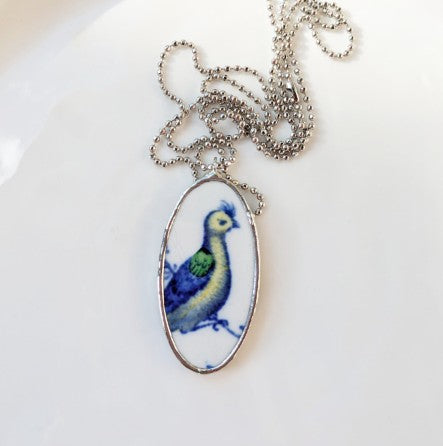 COLLANA CAMMEO PAVONE