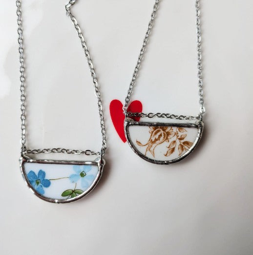 COLLANA PIATTI ARGENTO