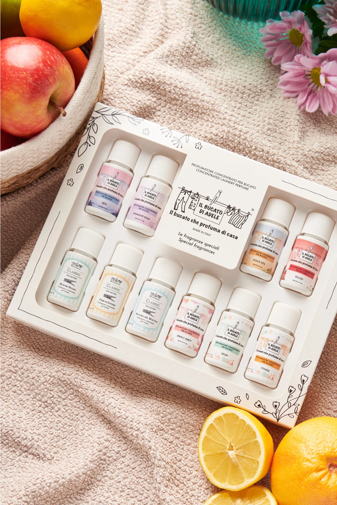 COFANETTO PROFUMATORI CONCENTRATI PER BUCATO
