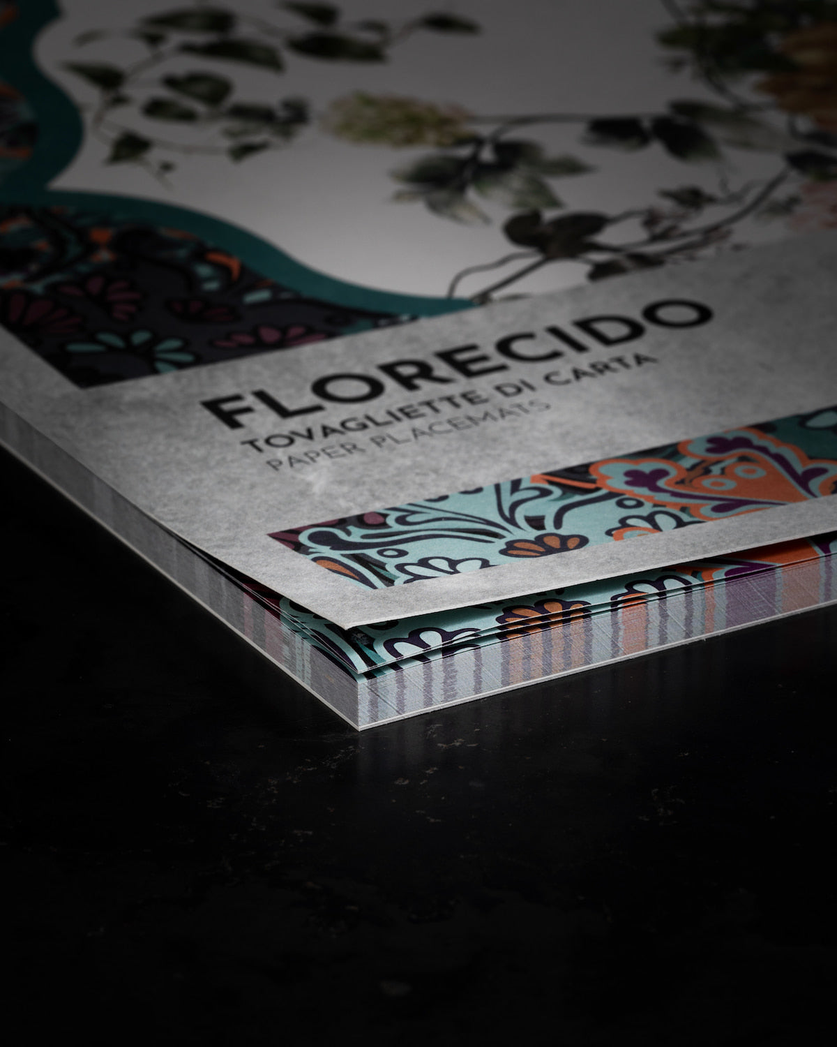 TOVAGLIETTE PAPERBLOCK FLORECIDO