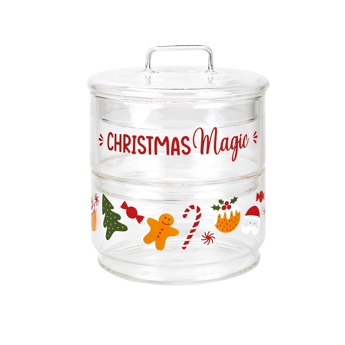GIFT BOX NATALE | CONTENITORI IMPILABILI IN VETRO