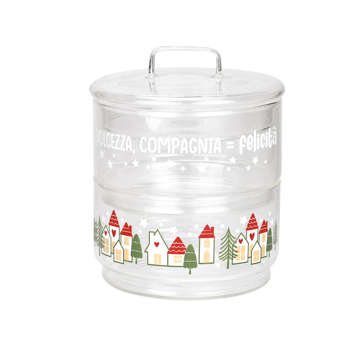 GIFT BOX NATALE | CONTENITORI IMPILABILI IN VETRO
