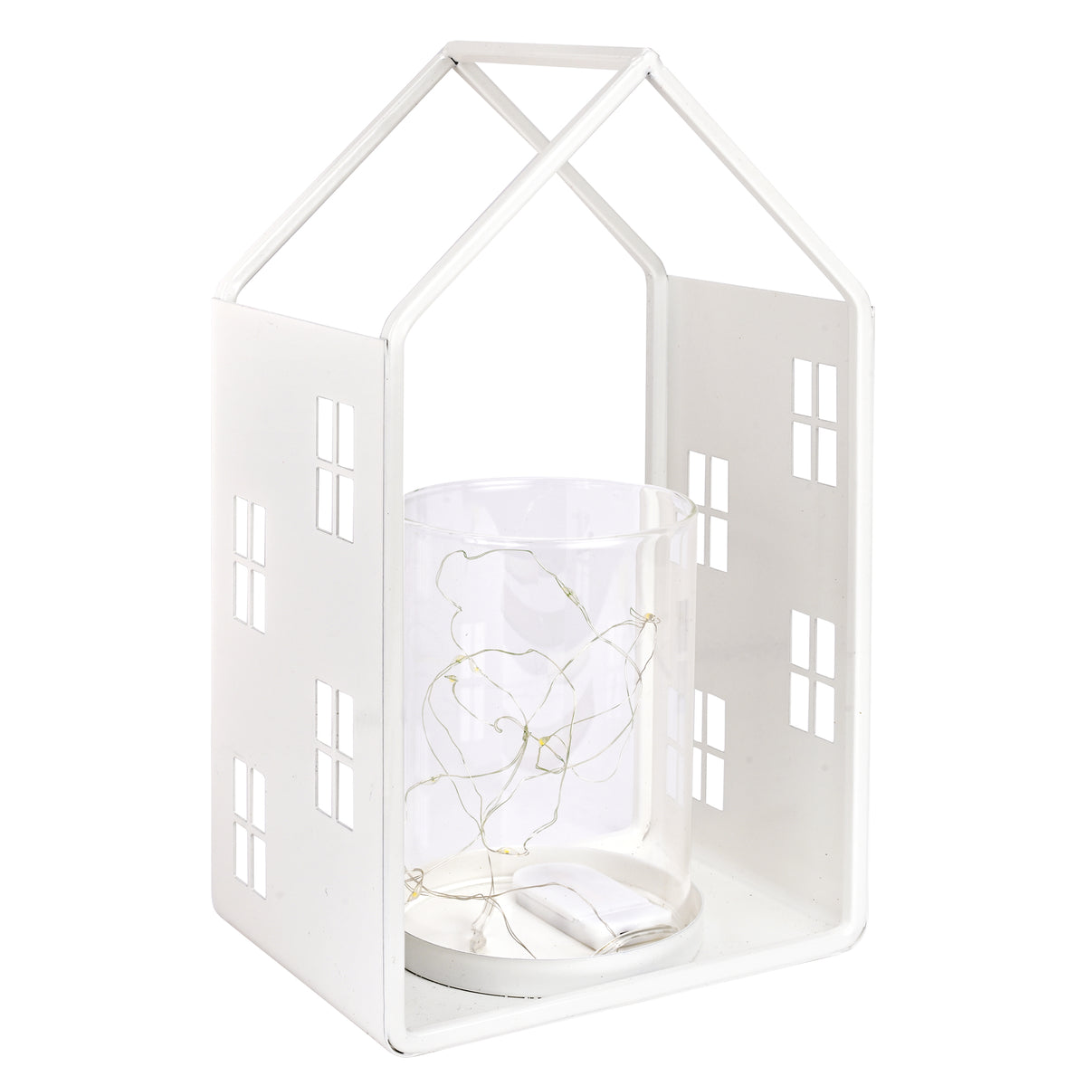 CASETTA LUMINOSA IN METALLO CON LED