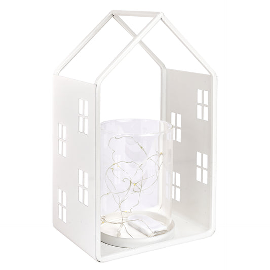 CASETTA LUMINOSA IN METALLO CON LED