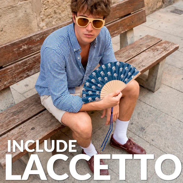 VENTAGLIO PICCOLO CON TESCHI