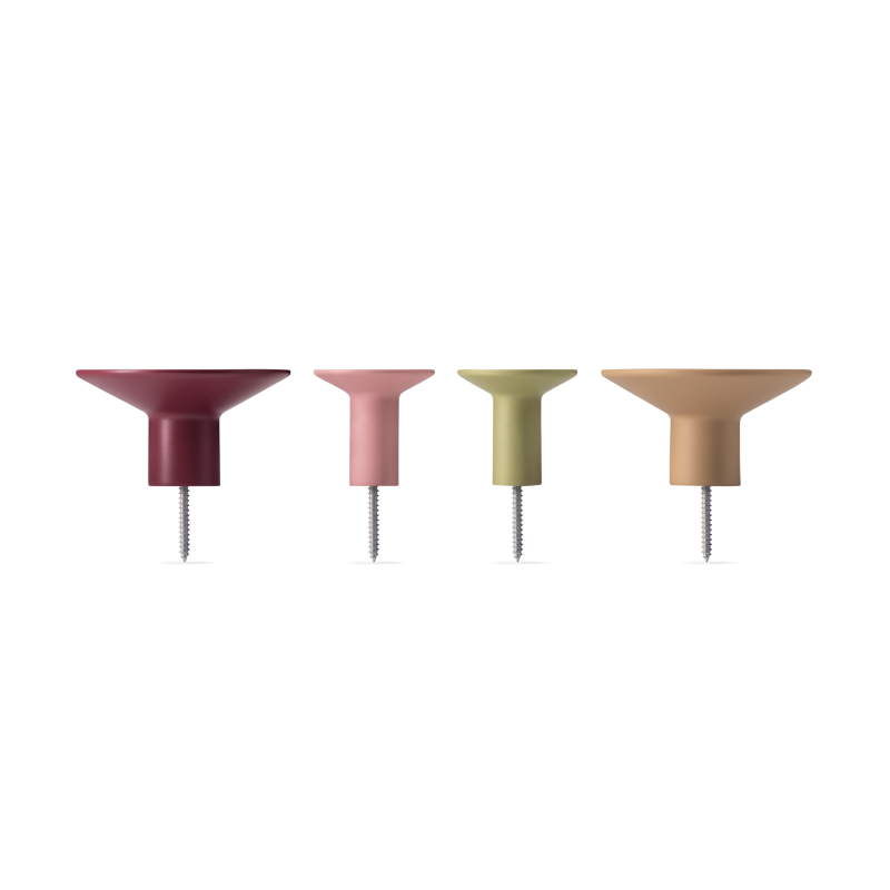 SET GANCI DA MURO APPENDIABITI