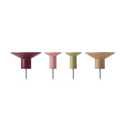 SET GANCI DA MURO APPENDIABITI
