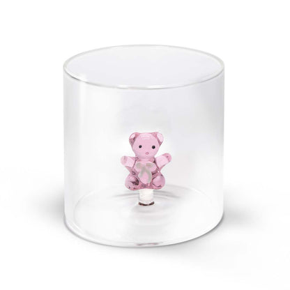 BICCHIERE IN VETRO CON DECORI | IDEA BOMBONIERA BATTESIMO