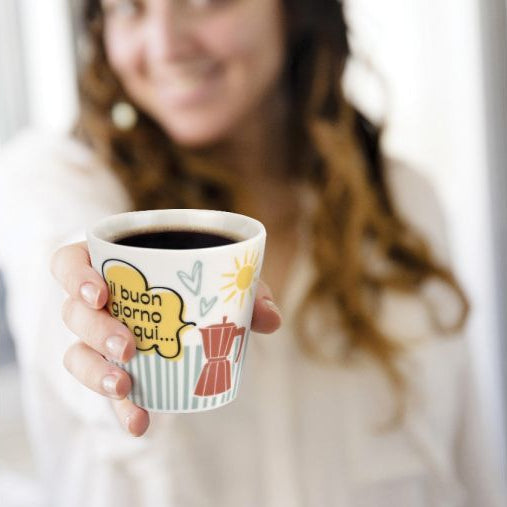 BICCHIERI IN PORCELLANA PER AMARO | TAZZINE DA CAFFE'