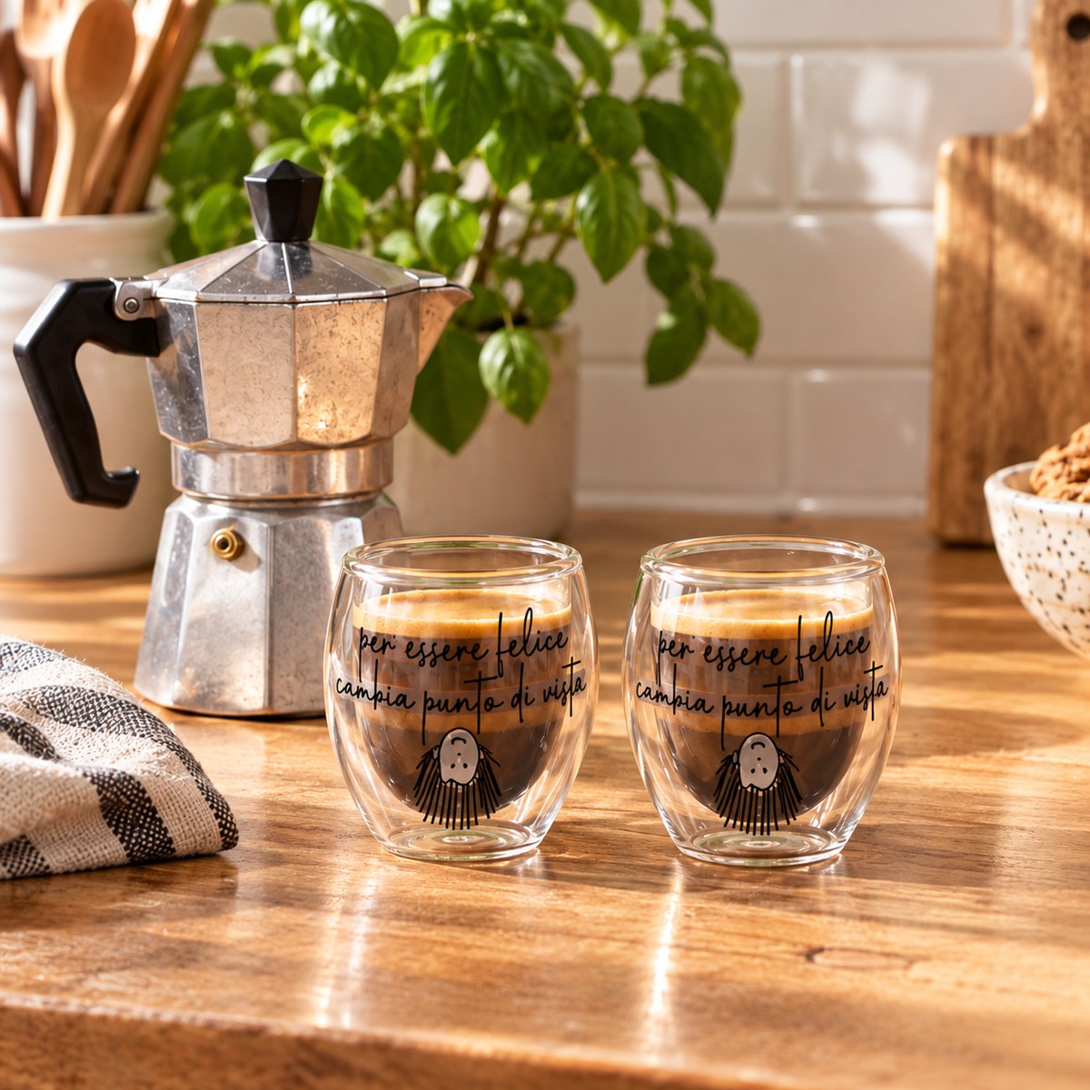 BICCHIERI IN VETRO PER AMARO | TAZZINE DA CAFFE'