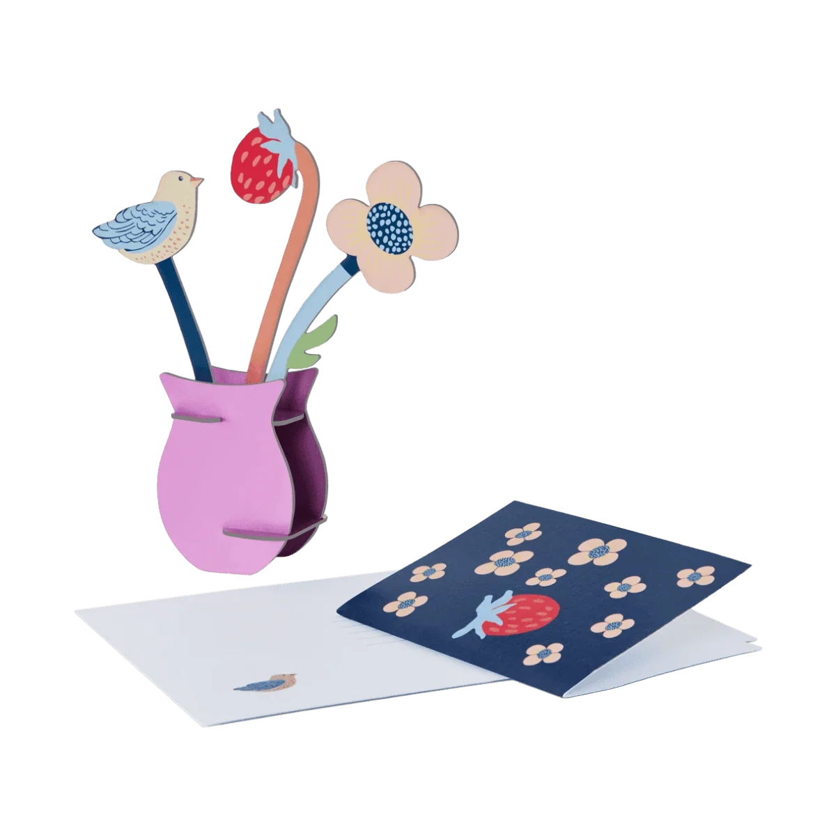 BIGLIETTO 3D POP OU CARD | FIORI D'AUTORE STUDIO ROOF
