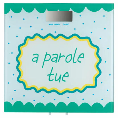BILANCIA "A PAROLE TUE"
