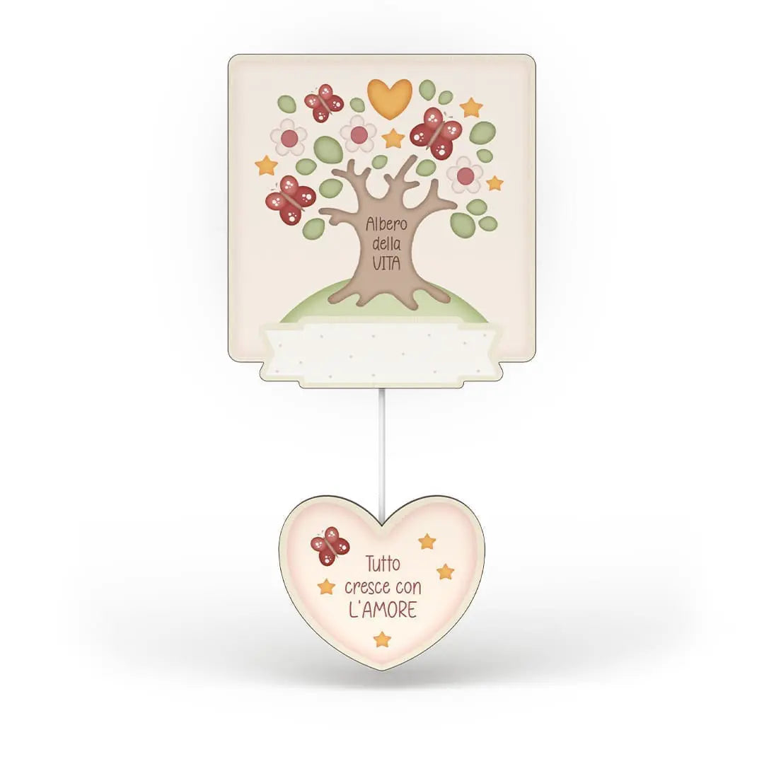 CARILLON IN LEGNO PERSONALIZZABILE | ALBERO DELLA VITA