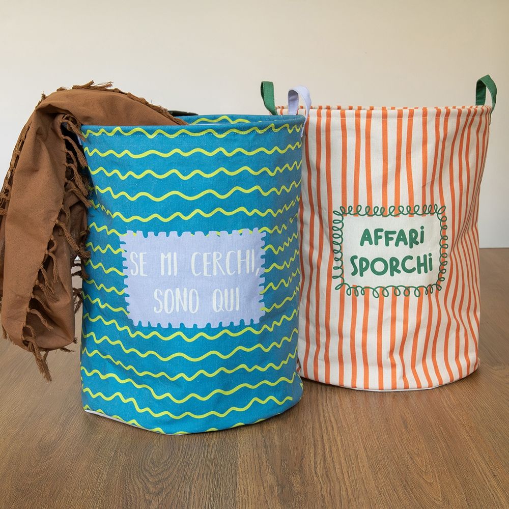 CESTO BIANCHERIA MORE AMORE