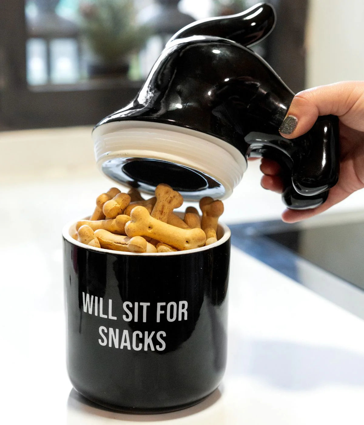 CONTENITORE PER SNACK CANI