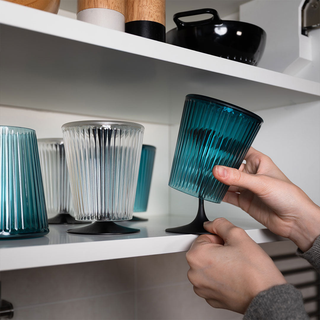 SPLIT GLASS EASY - BICCHIERE MAGNETICO 2 IN 1 IN PLASTICA COLORATA