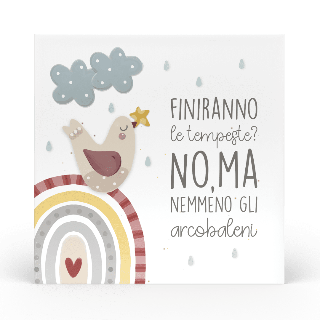 QUADRETTO IN LEGNO LACCATO CON SCRITTA