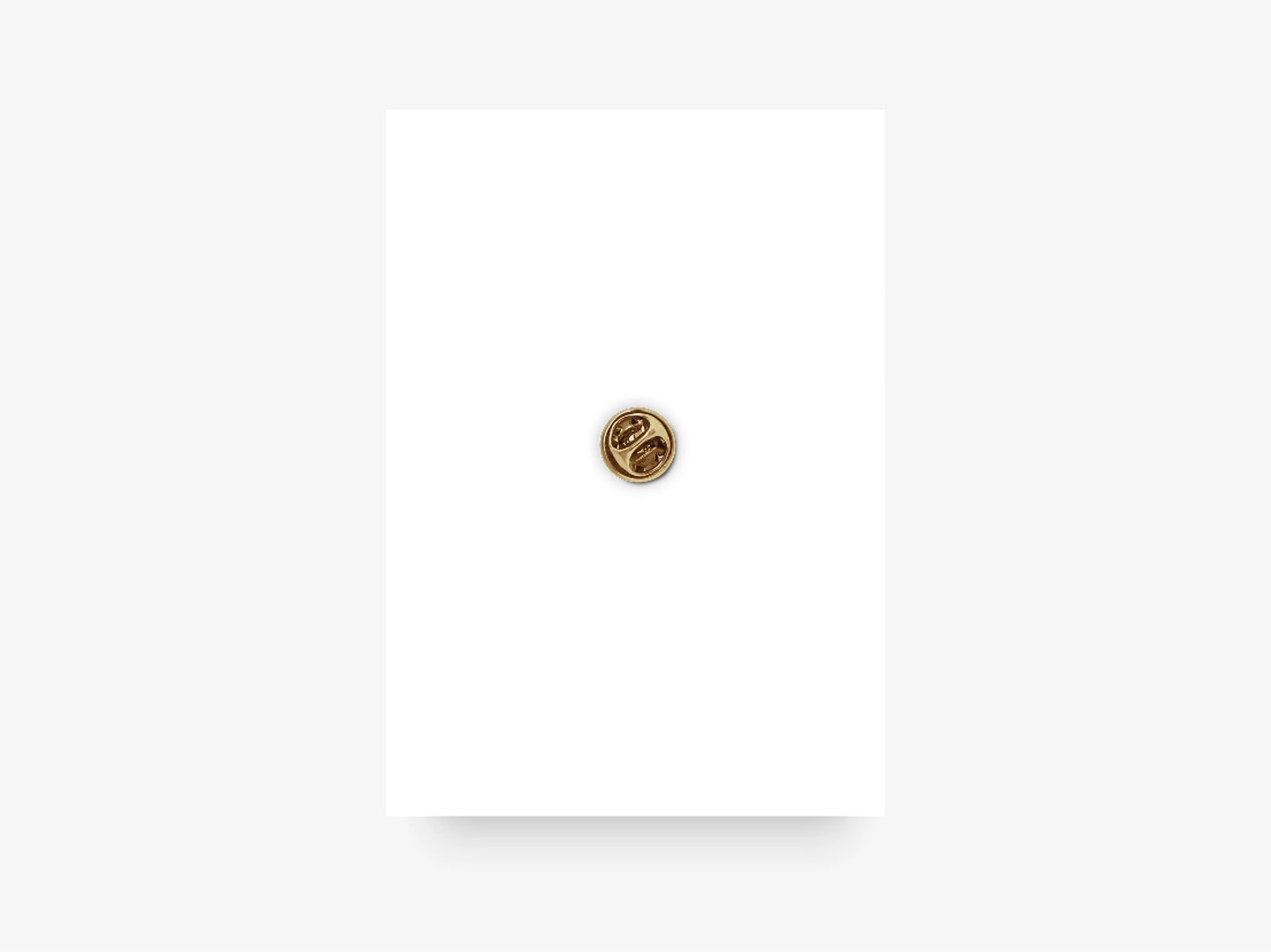 CARTOLINA DI AUGURI CON SPILLA