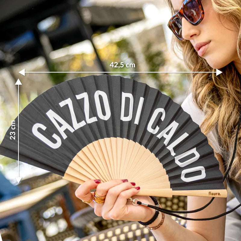 VENTAGLIO CAZZO DI CALDO - PIU COLORI