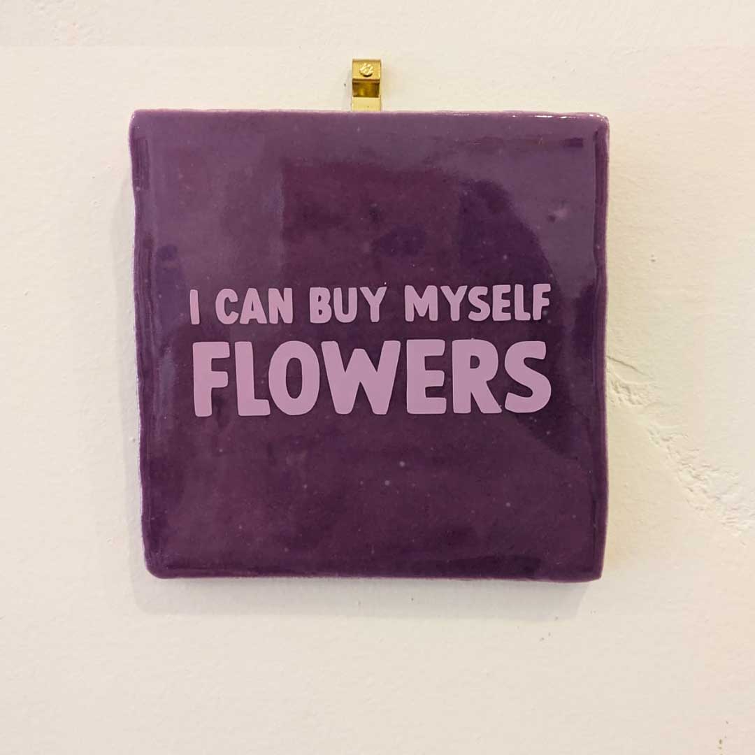 MATTONELLA ARTIGIANALE CON DECORAZIONE