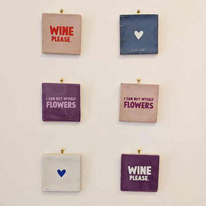 MATTONELLA ARTIGIANALE CON DECORAZIONE