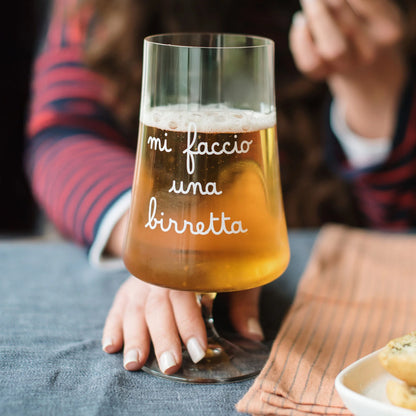 SIMPLE DAY - CALICI BIRRA CON SCRITTA