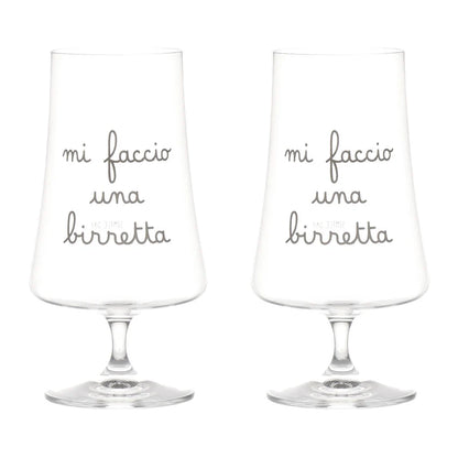 SIMPLE DAY - CALICI BIRRA CON SCRITTA