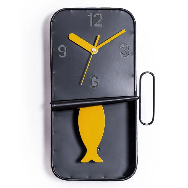 OROLOGIO A PENDOLO POP ART IN METALLO | SARDINE