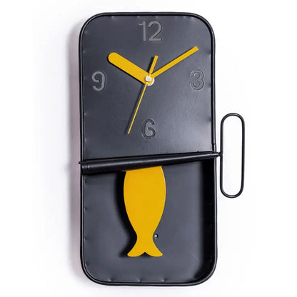 OROLOGIO A PENDOLO POP ART IN METALLO | SARDINE