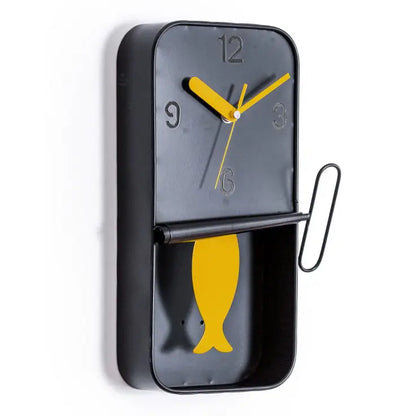 OROLOGIO A PENDOLO POP ART IN METALLO | SARDINE