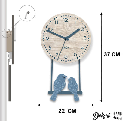 OROLOGIO A PENDOLO CON ALTALENA UCCELLINI