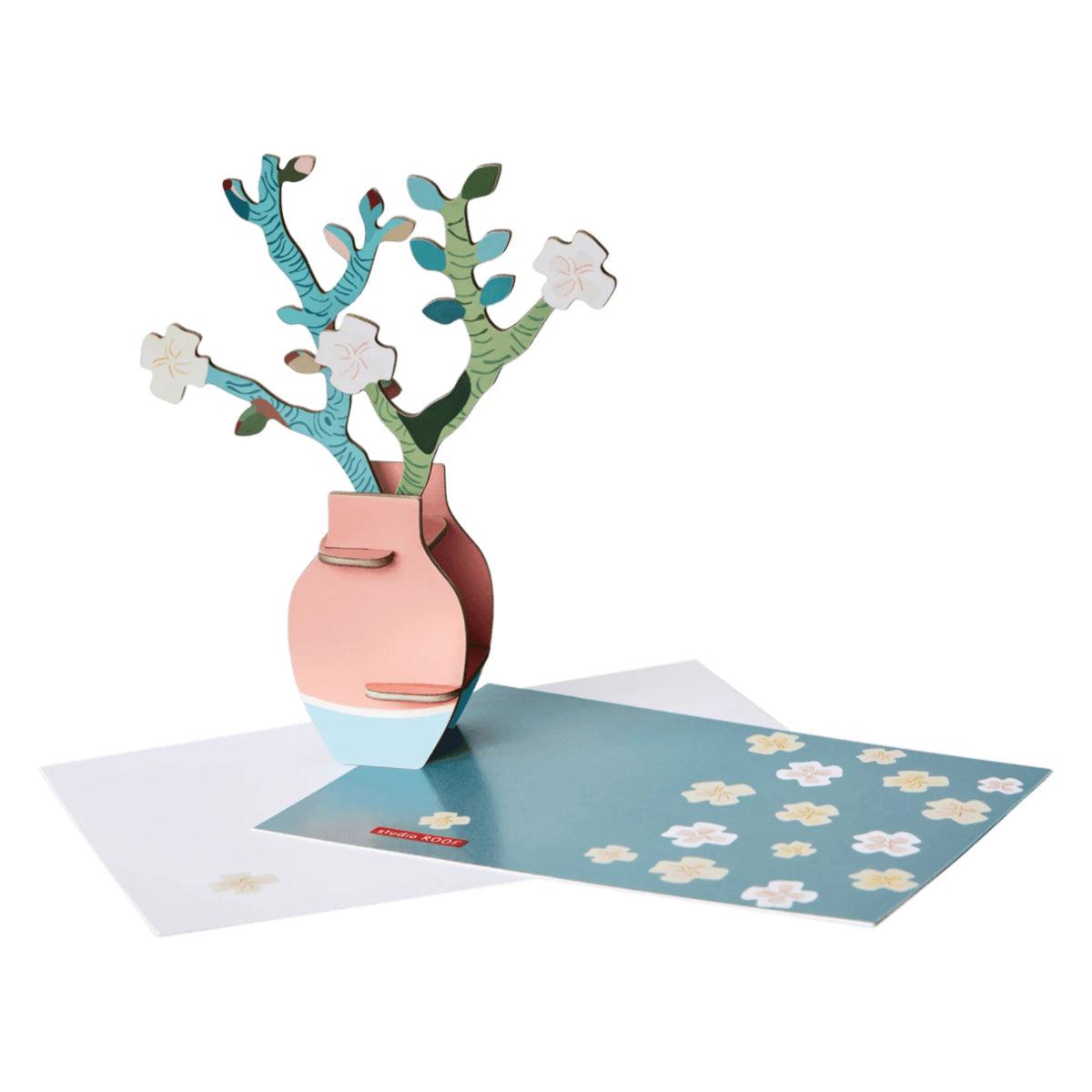 BIGLIETTO 3D POP OU CARD | FIORI D'AUTORE STUDIO ROOF
