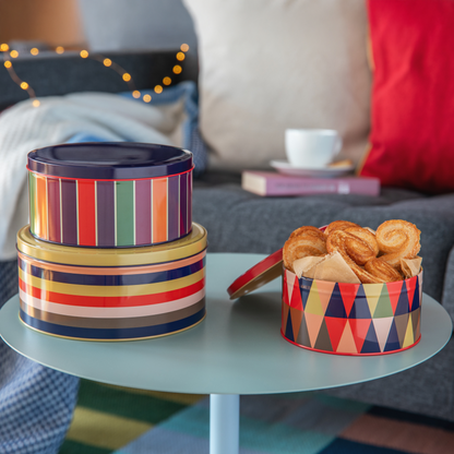 SET 3 SCATOLE DI LATTA