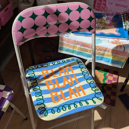 SEDIA PIEGHEVOLE IMBOTTITA