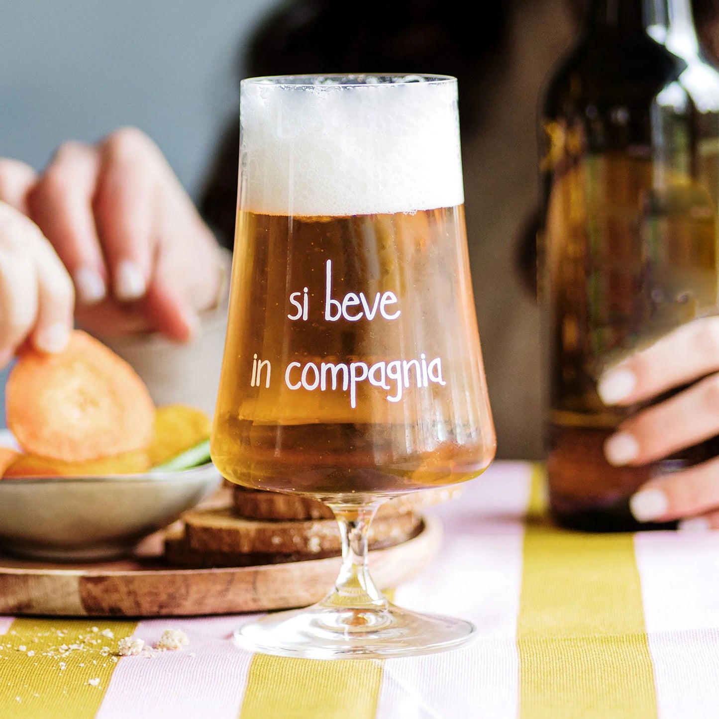 SIMPLE DAY - CALICI BIRRA CON SCRITTA